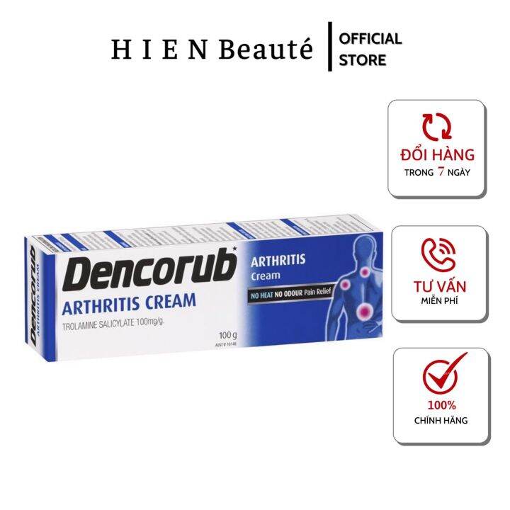 Dầu Xoa Bóp Dencorub Arthritis Cream 100g Úc Lazada.vn