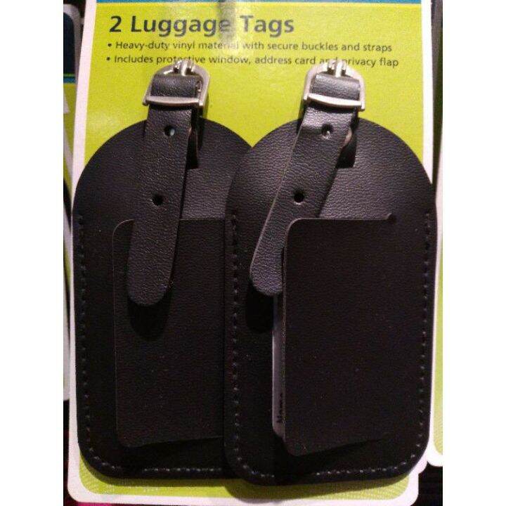 Protege 2pcs Heavy Duty Luggage Tags Lazada PH