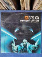 LPBOX 26 : BRIXX : WHAT IS IT + MOST DEF : แผ่นต้นฉบับเดิม แผ่นเสียง vinyl Lp 33rpm 12"สภาพกำลังฟังได้ดีได้รับการตรวจสอบ