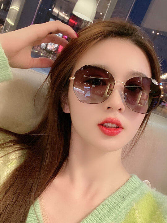 2023 New Sunglasses Women's Fancy Myopia for Driving UV Protection Sun