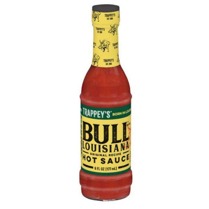 Trappey's Bull Louisiana Original Recipe Hot Sauce 177ml Lazada PH