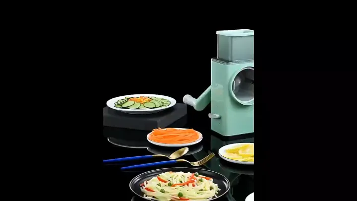 Cheese Grater Upgraded Cheese Shredder With Handle 4 in 1 Square Storm  Vegetables Chopper for Kitchen Potato Onion Fruit Nuts