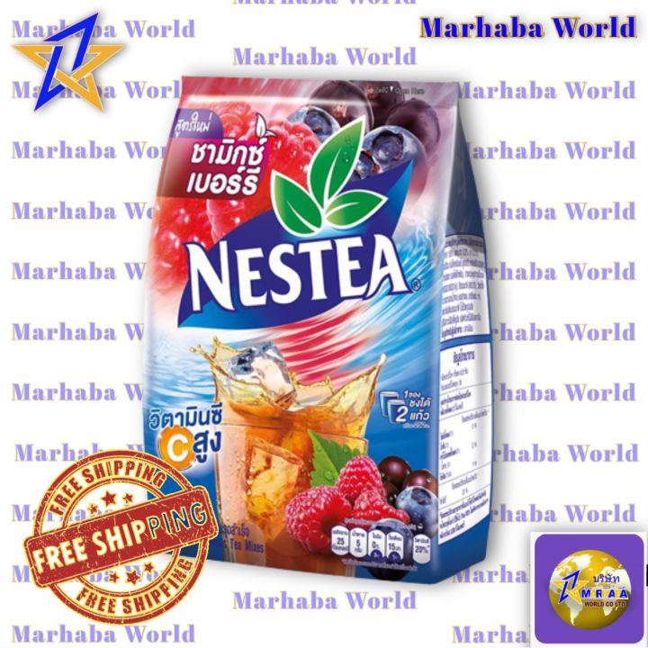 เนสที ชารสมิกซ์เบอร์รี่​ 12.5 กรัม*18 ซอง Nestea Mix Berry  Tea 12g*18pcs