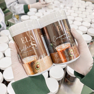 กาแฟ 1 กระปุกอีล่าเอส ELA S 💥โกโก้&amp;กาแฟ พร้อมส่ง💥ชาไทย&amp;ชาเขียว ชาไทย ชาเขียว นะนุ่น โกโก้ กาแฟ นะนุ่น ของแท้