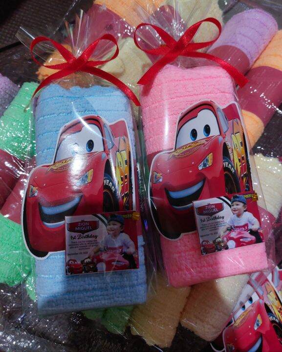TOWEL SOUVENIR BIRTHDAY/GIVEAWAYS Lazada PH