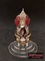 พุทธศิลป์ พระพุทธปาฏิหาริย์เปิดโลก No.82 วัดวิมุตติธรรม, Buddha image - Naga -Garuda 6 cm