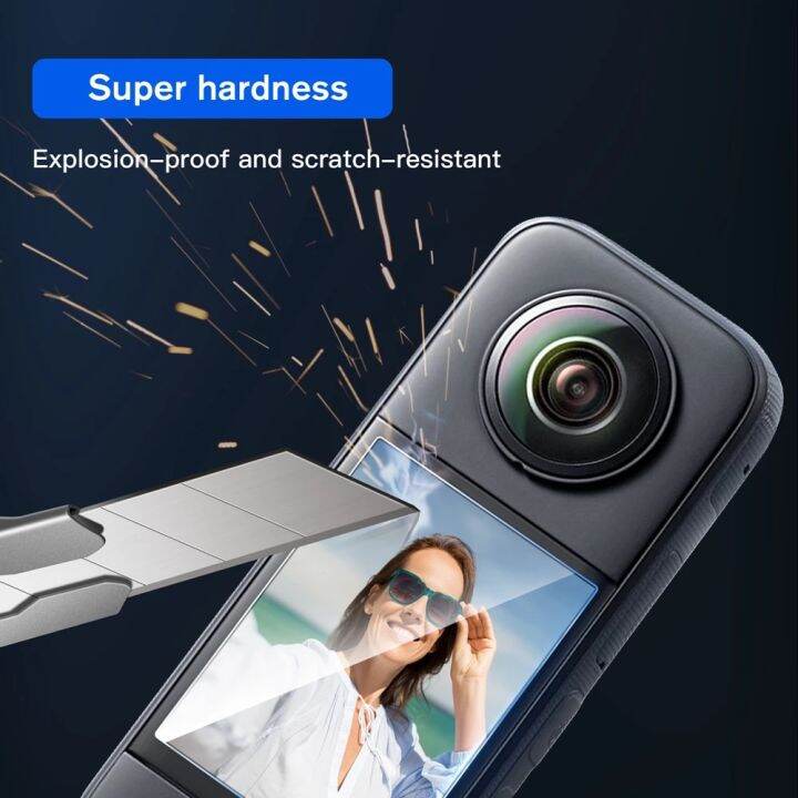 startrc-insta360-x3-tempered-glass-film-2-sets-for-insta360-x3-camera-screen-protective-films-transparent-hd-pvc-scratch-resistant-protector-film