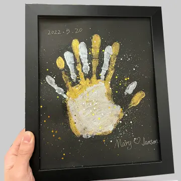 Couples Hand Prints  Handprint painting, Handprint art, Couples