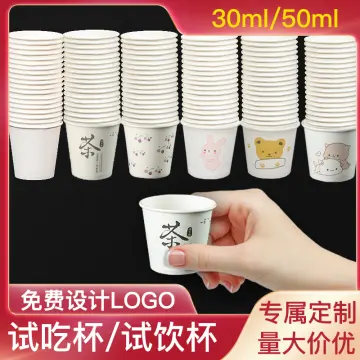 Low Price Disposable Mini Paper Cups Glass Small Disposable Cups