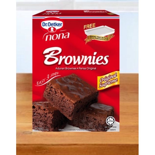 Dr.Oetker Nona Brownies Original บราวนี่ ออริจินัล 510g.