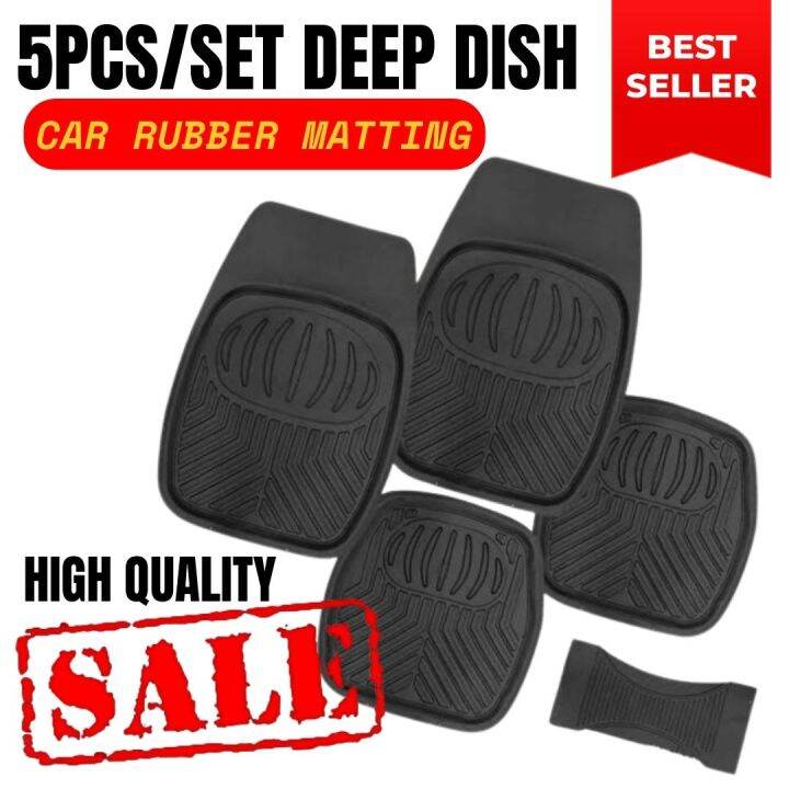 MITSUBISHI MONTERO SPORTS Premium Quality Car Rubber Matting Deep Dish