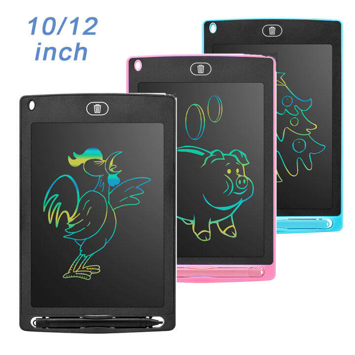 10/12/16 Inch LCD Drawing Tablet Writing Board for Kids LCD Electronic ...