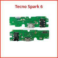 แพรก้นชาร์จ+สมอลทอร์ค+ไมค์ Tecno Spark 6  | สินค้าคุณภาพดี