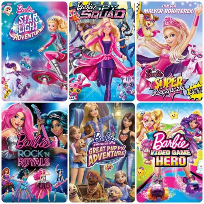 DVD บาร์บี้ มัดรวม 6 ภาคดัง Barbie 6-Movie Collection #หนังการ์ตูน #แพ็คสุดคุ้ม