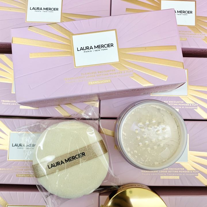 แป้งฝุ่นพร้อมพัฟ-laura-mercier-loose-setting-powder-translucent-29-กรัม-พัฟ