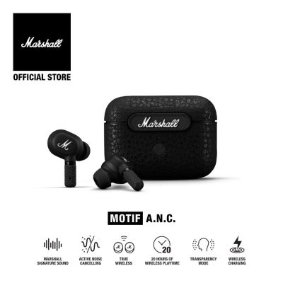 Marshall Motif A.N.C หูฟังบลูทูธ Bluetooth Earbuds รับประกัน30วัน