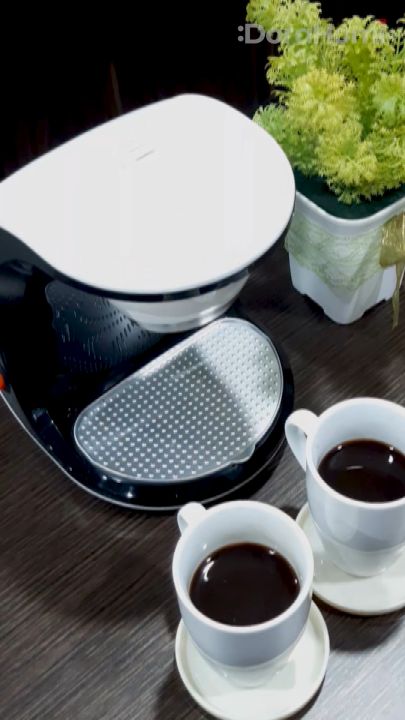 Coffee maker mesin pembuat kopi otomatis low watt 2 cangkir