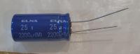 *4 C 2200uF 25V ELNA