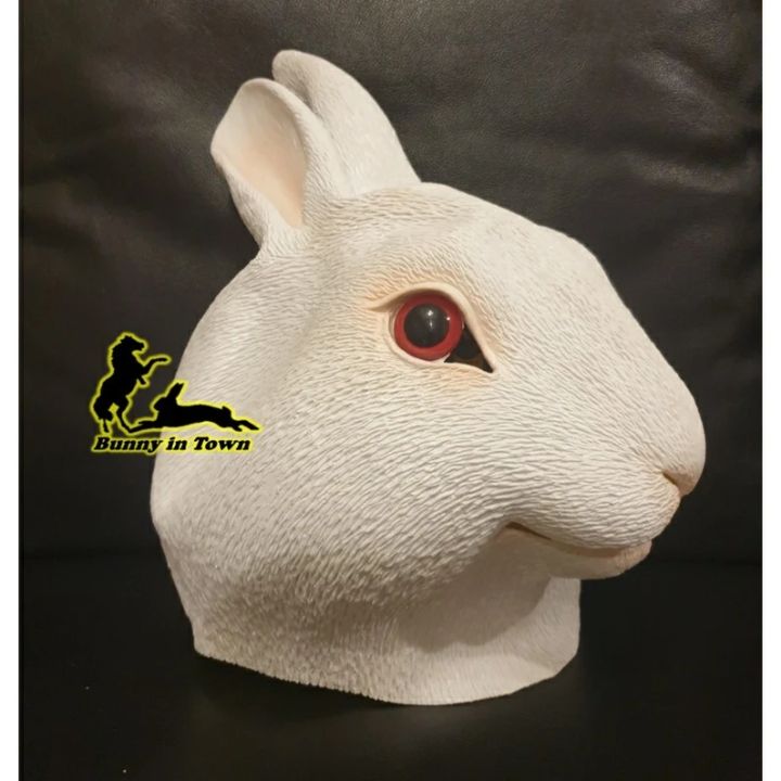 พร้อมส่ง-หน้ากากสัตว์-หน้ากากกระต่าย-หมวกปาร์ตี้-rabbit-mask-fancy-mask