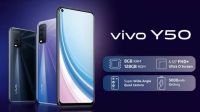 Vivo y50 Ram8/Rom128 เครื่องศูนย์ใหม่ ประกันศูนย์ 1 ปี