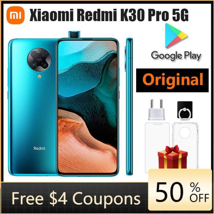 Xiaomi Redmi K30 Pro 5G Smartphone,Original Cellphone Snapdragon 865 OctaCore 6.67 Full Curved