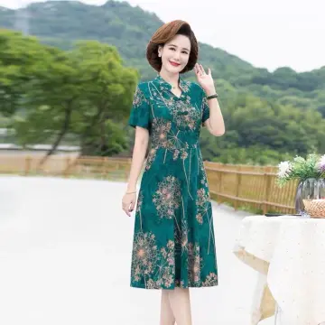 Mới) Mã B8164 Giá 1640K: Váy Đầm Liền Thân Nữ Hadc Hàng Mùa Xuân Thu Đông  Trung Niên Trông Trẻ Hơn Tuổi Thời Trang Nữ Chất Liệu Ren G05 Sản Phẩm Mới,  (