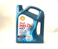 น้ำมันเครื่อง ?Shell ?Helix HX7 10W-30 น้ำมันเครื่องกึ่งสังเคราะห์  สำหรับเครื่องยนต์เบนซิน ขนาด 4 ลิตร