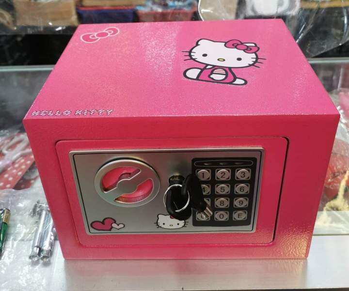 💕Hellokitty Safety Vault / Money Safe Keeper Lazada PH
