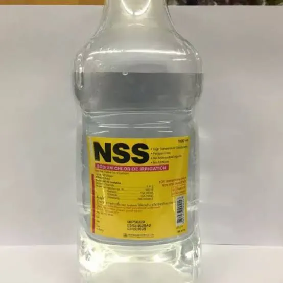 Nss 1000 Ml 0 9 Sodium Chloride น ำเกล อล างทำความสะอาด Lazada Co Th