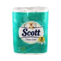 กระดาษชำระ SCOTT CLEAN CARE แพ็ค24