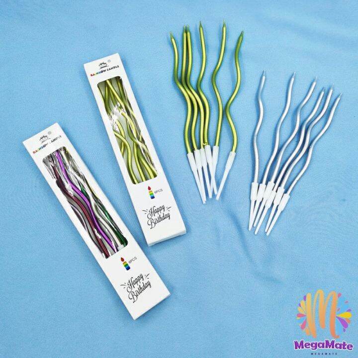 M.mate เทียนวันเกิด, ตกแต่งพรรค, เทียนเกลียว, ทำให้วันเกิดของคุณเป็น