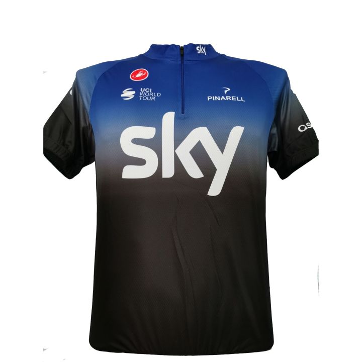 Sky sales cycling shirt