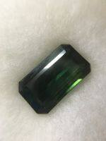 GREEN SAPPHIRE เขียวส่องแท้ 3.2 กะรัต พลอยสวย ธรรมชาติ ไซส์หัวแหวน กำลังสวยค่ะ