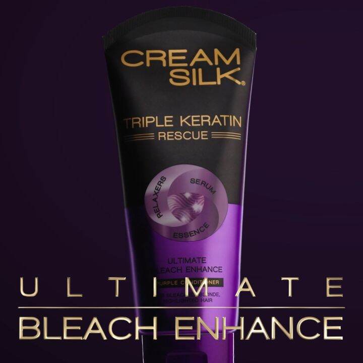 Cream Silk Triple Keratin Rescue Conditioner Ultimate Bleach Enhance 300ml Lazada Ph 2707