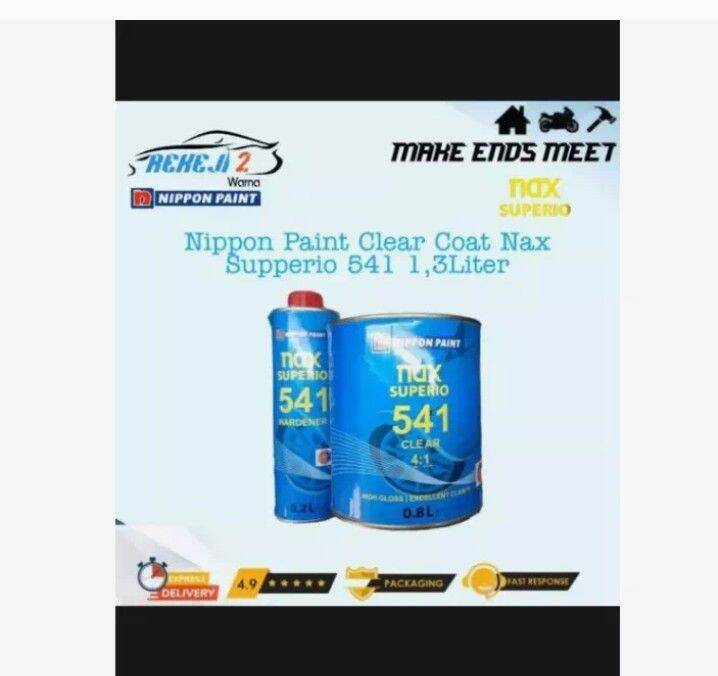 Clear Coat Nax supperio 541 Nippon Paint Thailand 1 liter Lazada