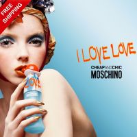 Moschino I LOVE LOVE For Women EDT 100 ml.  
กล่องซีล