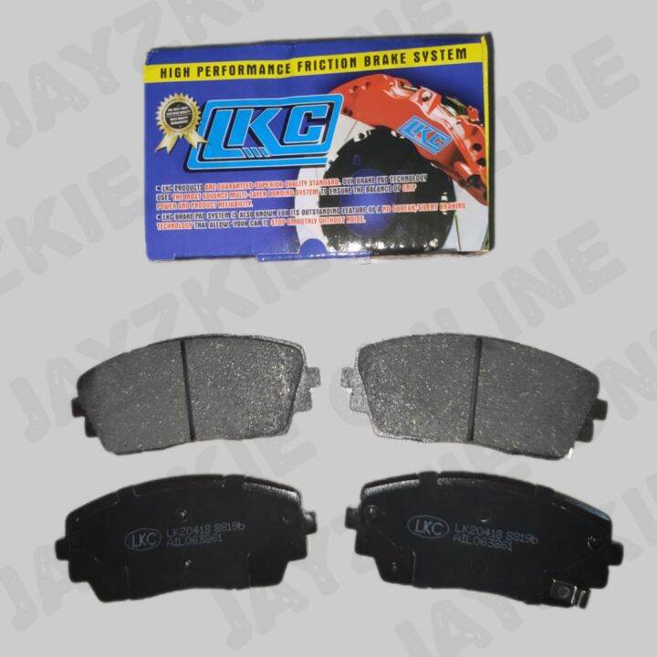 BRAKE PAD FOR KIA PICANTO 20122020 (581011YA15 / 581011YA00) Lazada PH