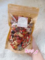 ธัญพืชรวม 9 ชนิด 500g อบ พร้อมทาน ไม่ปรุงรส ผลไม้อบแห้ง พร้อมทาน