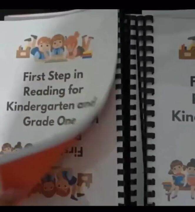 The First step in reading for Kindergarten and Grade One Lazada PH