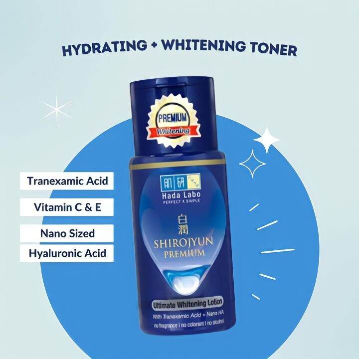 HADA LABO SHIROJYUN PREMIUM ULTIMATE WHITENING LOTION Lazada Indonesia