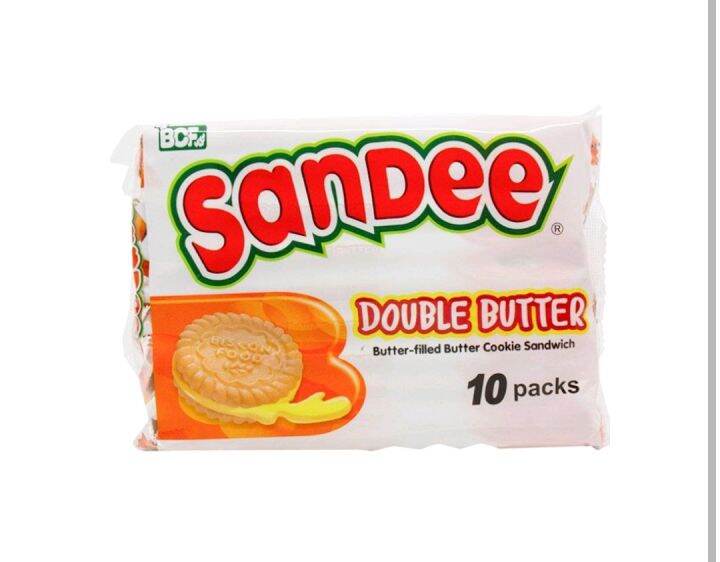 Sandee Double Butter Cookies (pack of 10) Lazada PH