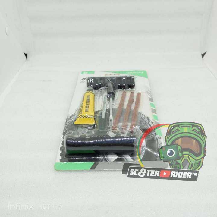 CARBEAUTY DELUXE TIRE PLUG KIT TUBELESS RADIAL AND STEEL BELTED TIRES