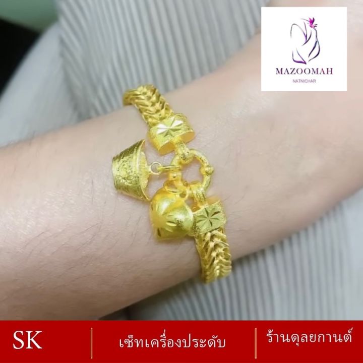 เครื่องประดับ-สร้อยข้อมือ-1-ชิ้น-สร้อยข้อมือผู้หญิง-สร้อยข้อมือผู้ชาย-ลายจ-91