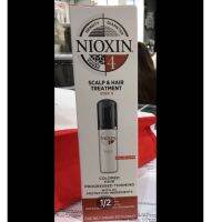 ผลิตภัณฑ์บำรุงหนังศรีษะผสมสารป้องกันแสงแดด NIOXIN SCALP &amp; HAIR TRATMENT SUNSCREEN 100 ML NO.4