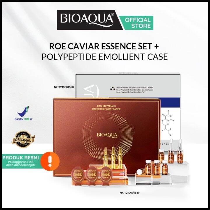BIOAQUA Roe Caviar Polypeptide Moisturizer Essence Set / Bioaqua Bose