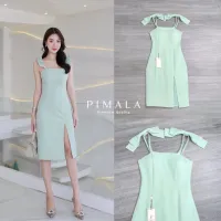 ป้าย Pimala เดรสไหล่สีมิ้นโบว์เรียบหรูดูดี สีใหม่ของทางร้านนะคะแต่สวยมากเหมือนเดิม มีฟองน้ำอกเพื่อทรงสวย ผ่าหน้า มีซับในอย่างดีทั้งชุด ซิปหลัง เรียบหรูผู้ดีมากใส่ได้ทุกโอกาสสวยมากจริงๆแนะนำเลยจ้า