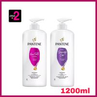 แชมพูแพนทีน ของแท้ ?% Pantene Shampoo Total damage care สีม่วง 1200ml./Pantene Hair Fall Control สีชมพู 1200 ml.