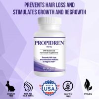 ??วิตามินบำรุงผม ลดปัญหาผมร่วง ผมบาง สูตรพรีเมี่ยมUSA Propidren DHT Blocker with Saw Palmetto จาก USA