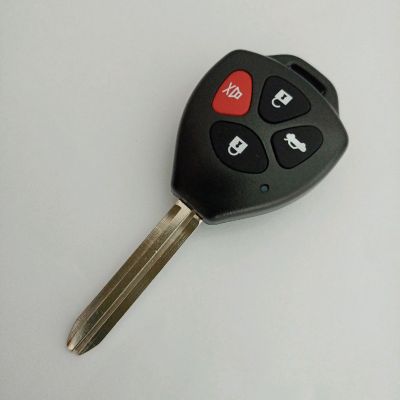 กรอบกุญแจประดับยนต์ กรอบกุญแจรถยนต์ โตโยต้า Toyota พร้อมก้าน สำหรับ วงจรประดับยนต์ กรอบประดับยนต์