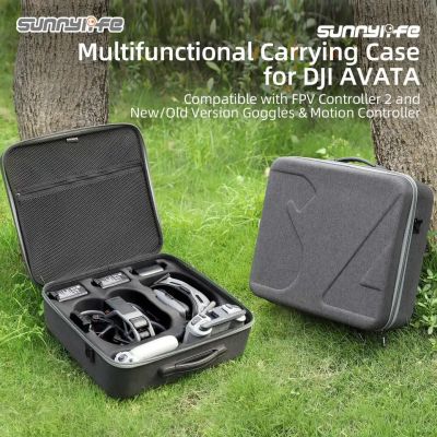 Sunnylife Carrying Case Handbag Hard Case New Goggles Integra Large Capacity Bag for DJI Avata Explorer/ Pro-View Combo